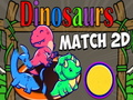 খেলা Match 2D Dinosaurs