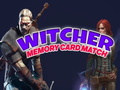 খেলা The Witcher Card Match