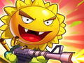 খেলা Zombies Gun War Of Plants Evolution