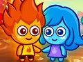 খেলা Lava Boy And Blue Girl