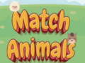 খেলা Match Animals