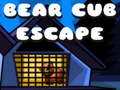 খেলা Bear Cub Escape