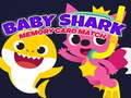 খেলা Baby Shark Memory Card Match