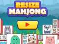 খেলা Resize Mahjong