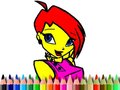 খেলা Back To School Winks Coloring Book