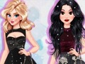 খেলা Princess Iceskates Winter Dress Up