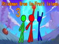 খেলা Stickman Bros In Fruit Island 3
