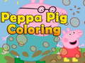 খেলা Peppa Pig Coloring