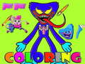 খেলা Huggy Wuggy Coloring