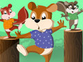খেলা Squirrel Hop