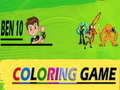 খেলা Ben 10 Coloring