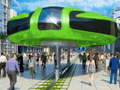খেলা Gyroscopic Elevated Bus Simulator Public Transport
