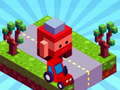 খেলা Blocky Fun Roads