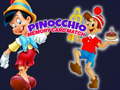 খেলা Pinocchio Memory card Match 