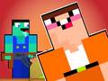 খেলা Super Noob Captured Miner