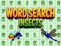 খেলা Word Search: Insects