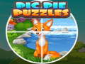 খেলা Pic pie puzzles