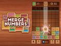 খেলা Merge Numbers Wooden Edition