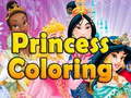 খেলা Princess Coloring