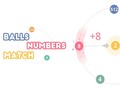 খেলা Balls Numbers Match