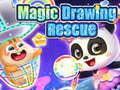 খেলা Panda Magic Drawing Rescue