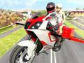 খেলা Flying Motorbike Driving Simulator