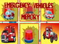 খেলা Emergency Trucks Memory