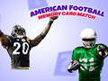 খেলা American Football Memory Card Match