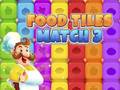 খেলা Food Tiles Match 3
