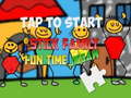খেলা Stick Family Fun Time Jigsaw
