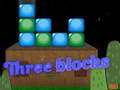 খেলা Three blocks