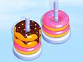 খেলা Donut Sort Fun
