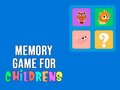 খেলা Memory Game for Childrens