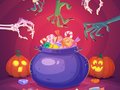 খেলা Cute Halloween Monsters