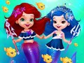 খেলা Cute Mermaid Dress Up