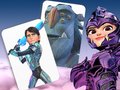 খেলা Trollhunters Rise of The Titans Card Match