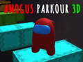 খেলা Amog Us parkour 3D