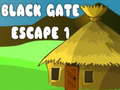 খেলা Black Gate Escape 1