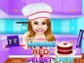 খেলা Making Red Velvet Cake