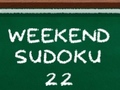 খেলা Weekend Sudoku 22 