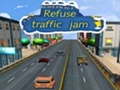খেলা Refuse traffic jam