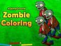 খেলা 4GameGround Zombie Coloring