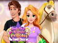 খেলা Girls Fix It: Blonde Princess Tower Deco