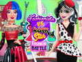 খেলা Fashionista vs Rockstar Fashion Battle