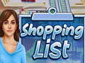 খেলা Shopping List 