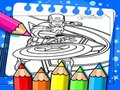 খেলা Captain America Coloring Book 