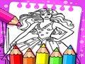 খেলা Barbie Coloring Book 