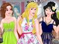 খেলা Auroras birthday ball