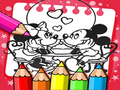 খেলা Mickey Mouse Coloring Book