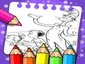 খেলা Cat In The Hat Coloring Book